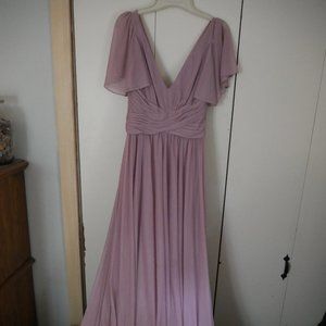 Purple Bridesmaid Dress